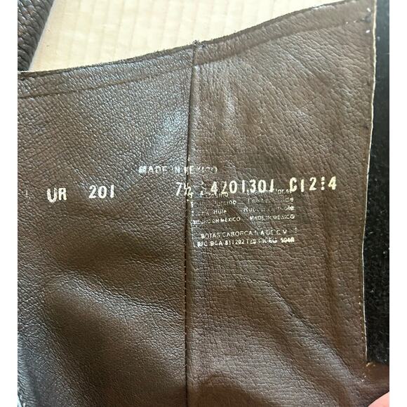 Caboras Women’s Sz 7.5 Black Leather Boots Tall Riding Slip Resistant Equestrian - Picture 5 of 16